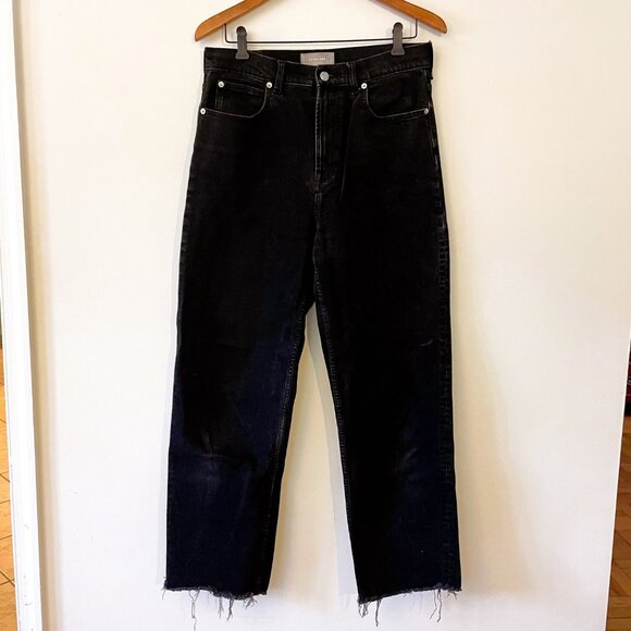 Everlane The Way High Jeans in Washed Black, Size 30 L - Picture 2 of 5